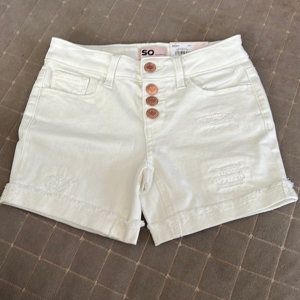 SO Mid Rise Jean Shorts